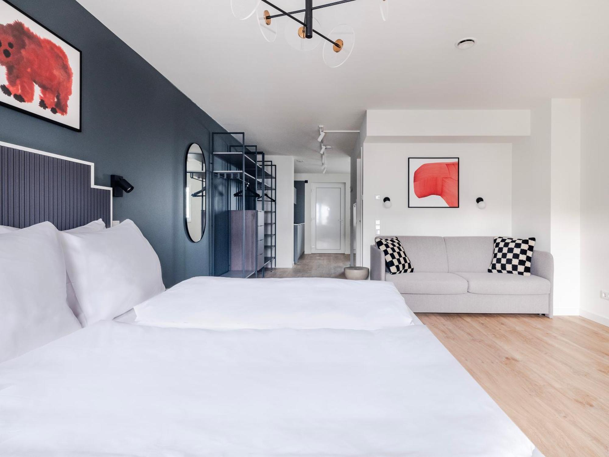 Numa Duesseldorf Leo Aparthotel Bagian luar foto